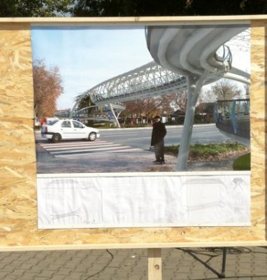 Începe construcţia pasarelelor pietonale din Mamaia: 